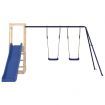 Outdoor Playset Solid Wood Pine