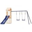 Outdoor Playset Solid Wood Pine