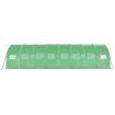 Greenhouse with Steel Frame Green 24 m² 8x3x2 m
