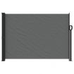 Retractable Side Awning Anthracite 140x500 cm