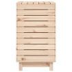 Laundry Basket 88.5x44x76 cm Solid Wood Pine