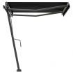 Freestanding Manual Retractable Awning 300x250 cm Anthracite