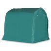 Garage Tent PVC 2.4x2.4 m Green