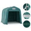 Garage Tent PVC 2.4x2.4 m Green