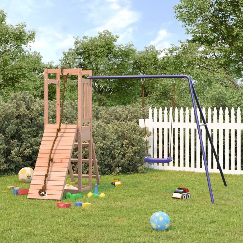 Outdoor Playset Solid Wood Douglas