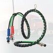 12FT Semi Truck Air Lines Kit with 2PCS Glad Hands, 3-in-1 Air Hoses & 7 Way ABS Electric Power Line, with 2PCS Gladhand Handles, 4PCS Seals and Tender Spring Kit for Semi Truck Trailer Tractor