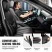 Seat Covers, Universal Car Seat Covers Full Set Seats, Front and Rear Seat, 13pcs Faux Leather Seat Cover, Full Enclosed Design, Detachable Headrest and Airbag Compatible, for Most Car SUV Truck