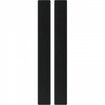 Boat Trailer Guide-ons, 1219 mm, 2 PCS Rustproof Steel Trailer Guide ons, Trailer Guides with Carpet-Padded Boards, Mounting Parts Included, for Ski Boat, Fishing Boat or Sailboat Trailer