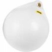 Boat Buoy Ball, 21\" Diameter Inflatable Heavy-Duty Marine-Grade Vinyl Marker Buoy, Round Boat Mooring Buoy, Anchoring, Rafting, Marking, Fishing, White