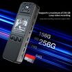 Portable 1080P Video Camera Back Clip-On Hd Smart Noise Reduction Recording Sports Camera Conference Recorder