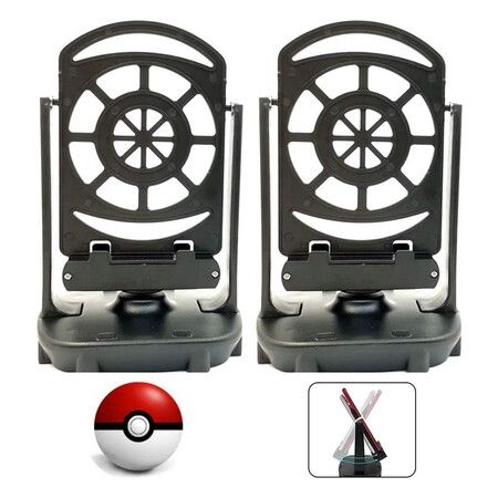 2 Pcs Steps Counter Compatible for Pokemon Go Walker Phone Swing Accessories, Mute Version, Egg hatcher Rocker Quick Steps Earning Device