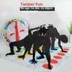 Twister Ultimate Bigger Mat Colored Spots Family Kids Party Game Single Player Multiplayers