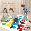 Twister Ultimate Bigger Mat Colored Spots Family Kids Party Game Single Player Multiplayers