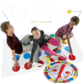 Twister Ultimate Bigger Mat Colored Spots Family Kids Party Game Single Player Multiplayers