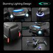 8K HD Drone 5G GPS RC Professional Aerial Photography Dual Camera Obstacle Avoidance Drone with Screen Remote Control Color White