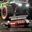 1:14 4WD RC Truck 2.4GHz Remote Control LED HEAD LIGHTS Toy Cars Off Road Vehicle Climbing Racing OffRoad All Terrain Monster TruckDual Batteries