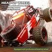 1:14 4WD RC Truck 2.4GHz Remote Control LED HEAD LIGHTS Toy Cars Off Road Vehicle Climbing Racing OffRoad All Terrain Monster TruckDual Batteries