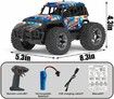 RC Truck 1/20 Remote Control Rock Crawler ATV 4 Wheeler Climbing RC Vehicle LED Searchlight Fast Short Course Rally Racing Car Toy Birthday Xmas Gift