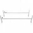 2-Bar Van Roof Ladder Rack Alloy Adjustable 47.2"-78.7" for Full-Size Vans