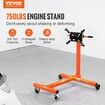 Engine Stand 750LBS Motor Hoist Dolly 360 Degree Adjustable Mounting Head