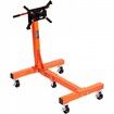Engine Stand 1500LBS Folding Motor Hoist Dolly w/ Adjustable Mounting Head