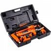 4 Ton Porta Power Kit, Portable Hydraulic Jack with 3.9 ft/1.2 m Oil Hose, Auto Body Frame Repair Kit with Storage Case for Car Repair, Truck, Farm (8800 LBS)
