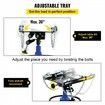 Transmission Jack 1100 lbs 2-Stage Hydraulic High Lift Vertical Telescopic