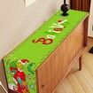 Christmas Table Runner Grinch Decor 33x183cm Merry Indoor Outdoor Party Dining Festive Holiday Home Ornament Seasonal Charm
