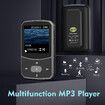 64GB Clip MP3 Player with Bluetooth 5.3,Portable Music Player with Voice Recorder for Sport Running,FM Radio,Pedometer,A-B Repeat,Audio Video,Shuffle Playback