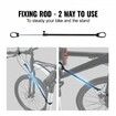 Bike Repair Stand 66LBS Adjustable Maintenance Folding Bike Rack Tool Tray