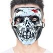 3D LED light Halloween Battery Power mask with an illuminated Skull Party Supplies