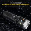 30W LED Flashlight High Power USB Rechargeable 800 Meters Torch Light High Lumens Camping Linterna Outdoor Use