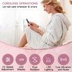 Cordless Electric Nail File Set,Professional Manicure Pedicure Kit 10 Speed Portable Nail Drill Machine for Thick Nail Toenail Cuticle