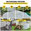 Motorcycle Shelter, Waterproof Motorcycle Cover, Heavy Duty Motorcycle Shelter Shed, 420D Oxford Motorbike Shed Anti-UV, 110.2\"x41.3\"x63.8\" Grey Shelter Storage Garage Tent with Lock & Weight