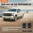 Air Bag Suspension Kit, Air Springs Suspension Bag Kit Compatible with 2011-2019 Chevrolet Silverado 2500/3500HD and GMC Sierra 2500/3500HD 4WD RWD, 5000 lbs Loading, 5 to 100 PSI