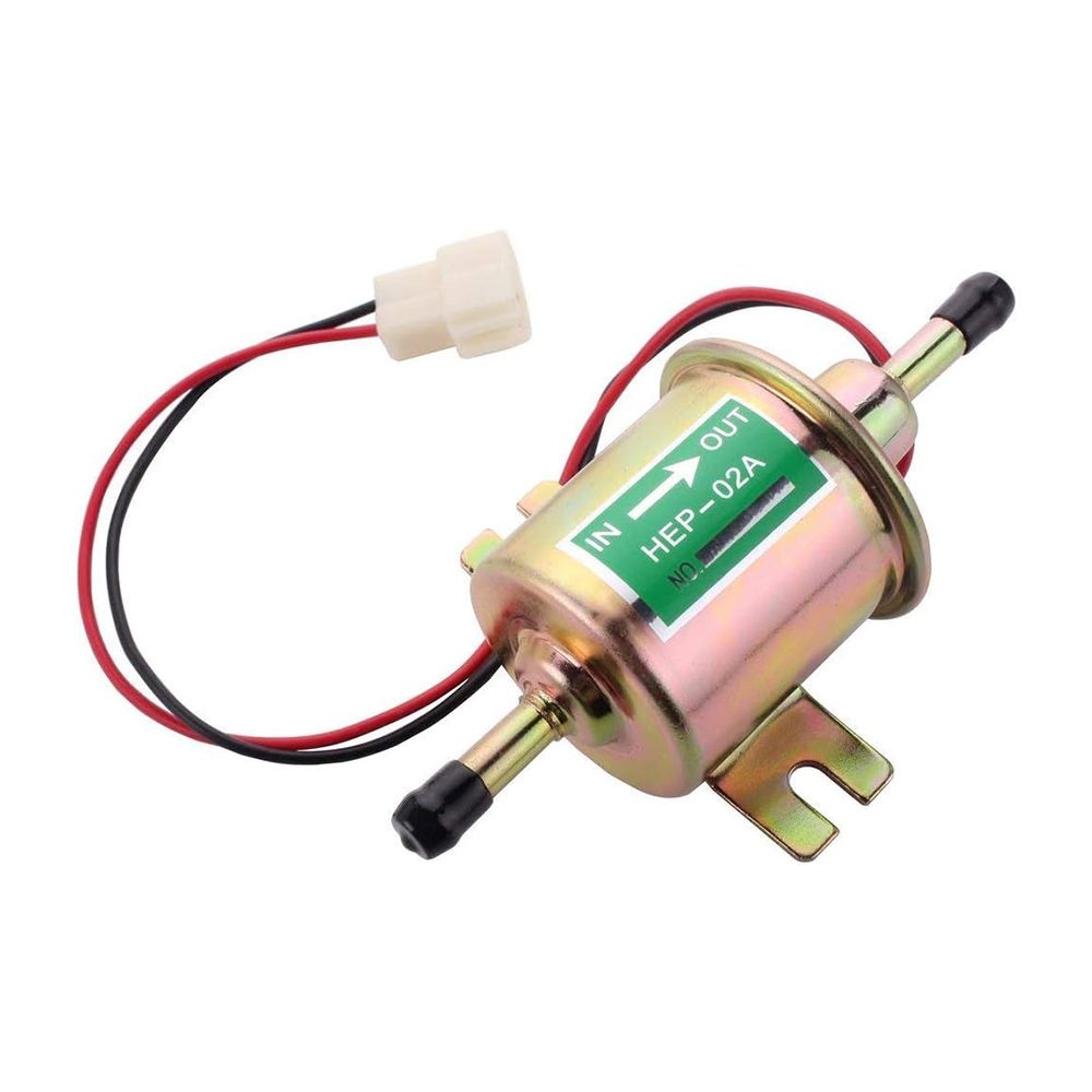 Electric Fuel Pump 12v Electric Transfer Universal Low Pressure Gas Diesel Fuel Pump 2.5-4psi HEP-02A