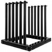 Windshield Rack 5-Lite, Windshield Truck Rack Steel, Windshield Glass Rack 24-Inch Height, Windshield Rack for Truck with PVC Pad & Foam Padding, Glass Rack for Truck, for Glass Transportation