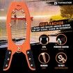 Canoe Anchor Grip, Boat, Float Tube and Kayak Fishing Accessories, Rubber Grips, Coated Steel