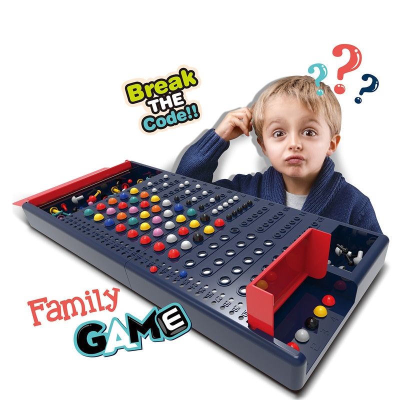 Board Game Parent-Child Interactive Competitive Board Games Classic Codebreaking Game Math  Development