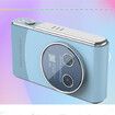 1080P Digital Camera, 3.0 Inch Screen, Built in Fill Light, Compact Travel Video Camera with 32 GB Card (Blue)