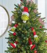 Grinch Set of 5 Vintage Christmas Tree Topper Decor Elf Stuffed Garland with Head Arms and Legs for Tree Ornaments Christmas Gift