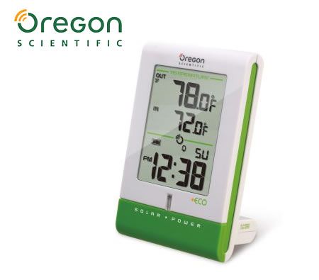 Oregon Scientific +ECO Solar Charging Clock