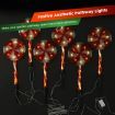 Stockholm Christmas Lights LOLLIPOP Path Lights 72 LEDs/Set Warm White LEDs