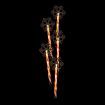Stockholm Christmas Lights SNOWFLAKE CANDY Path Lights 20 Warm White LED Outdoor