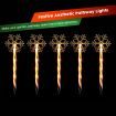 Stockholm Christmas Lights SNOWFLAKE CANDY Path Lights 20 Warm White LED Outdoor