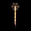 Stockholm Christmas Lights SNOWFLAKE CANDY Path Lights 20 Warm White LED Outdoor