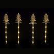 Stockholm Christmas Lights RGB TREE Path Lights 20 LEDs Smart RGB LEDs Outdoor