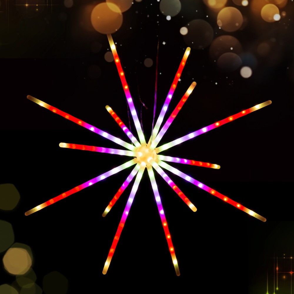 Stockholm Christmas Lights RGB METEOR Motif Lights RGB Colour Change LEDs Decor