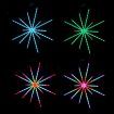 Stockholm Christmas Lights RGB METEOR Motif Lights RGB Colour Change LEDs Decor