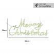 Stockholm Christmas Lights MERRY CHRISTMAS SIGN Motif Lights 168 LEDs Decor